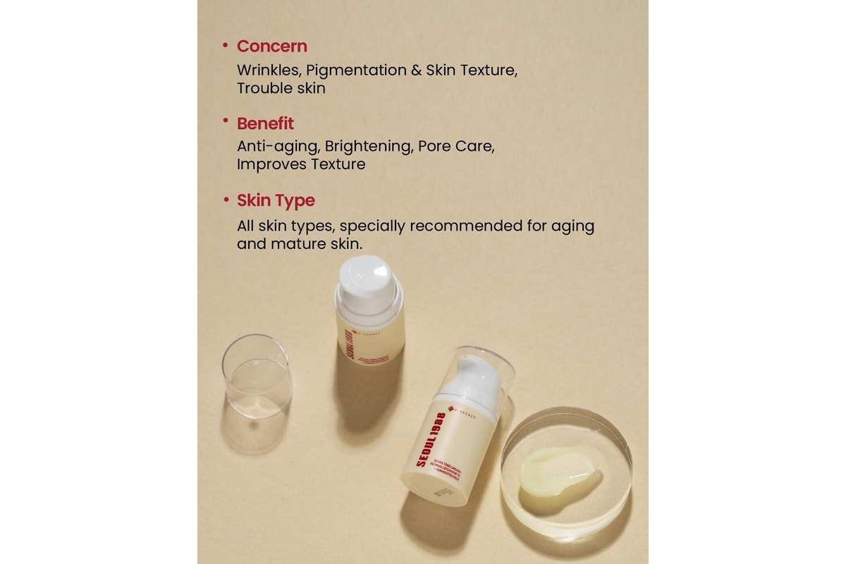 KSECRET - SEOUL 1988 Cream : Retinal Liposome 1% + Fermented Rice