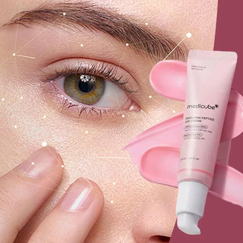 Pink Peptide Eye Cream - Anti-Aging & Firming Formula 30ml