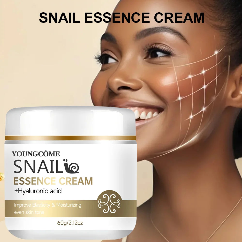 YOUNGCOME Snail Essence Cream with Hyaluronic Acid