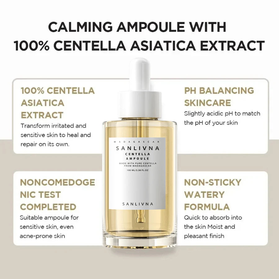 Madagascar Centella Asiatica Ampoule Serum for Sensitive Skin