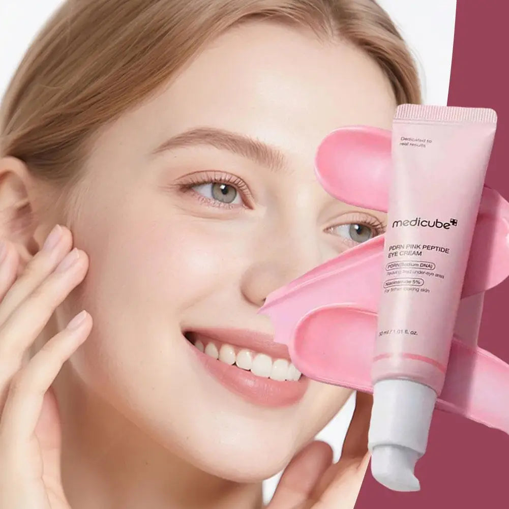 Pink Peptide Eye Cream - Anti-Aging & Firming Formula 30ml