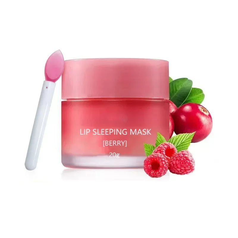 Nourishing Strawberry Lip Sleep Mask & Moisturizing Gloss