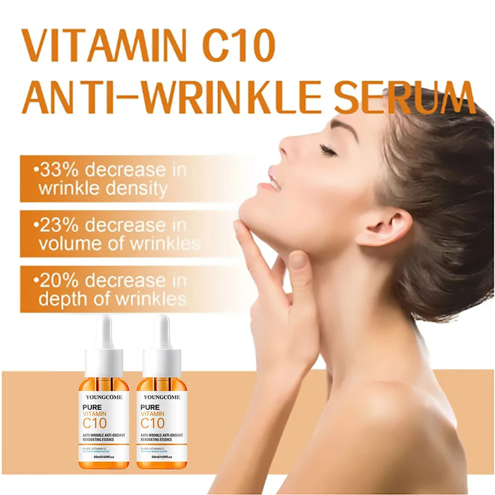 Vitamin C Facial Serum – Hydrating & Brightening Antioxidant Care