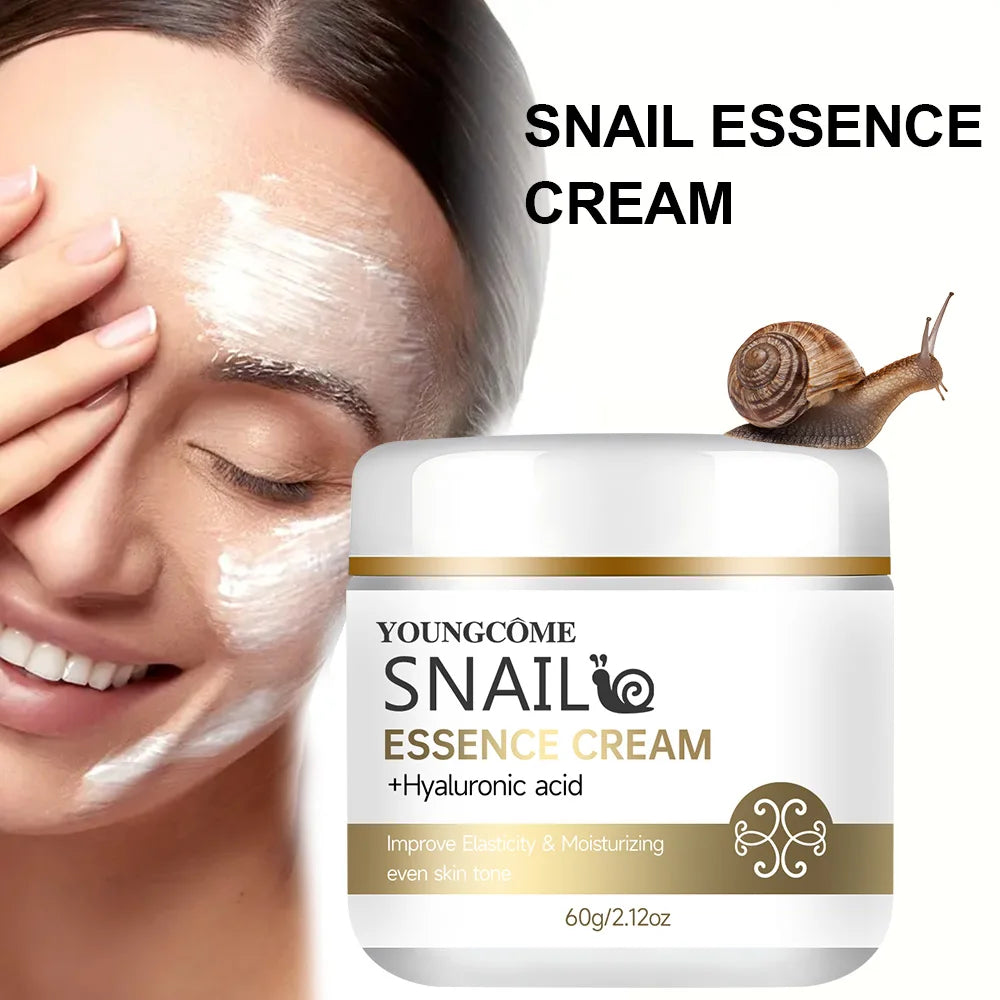 YOUNGCOME Snail Essence Cream with Hyaluronic Acid