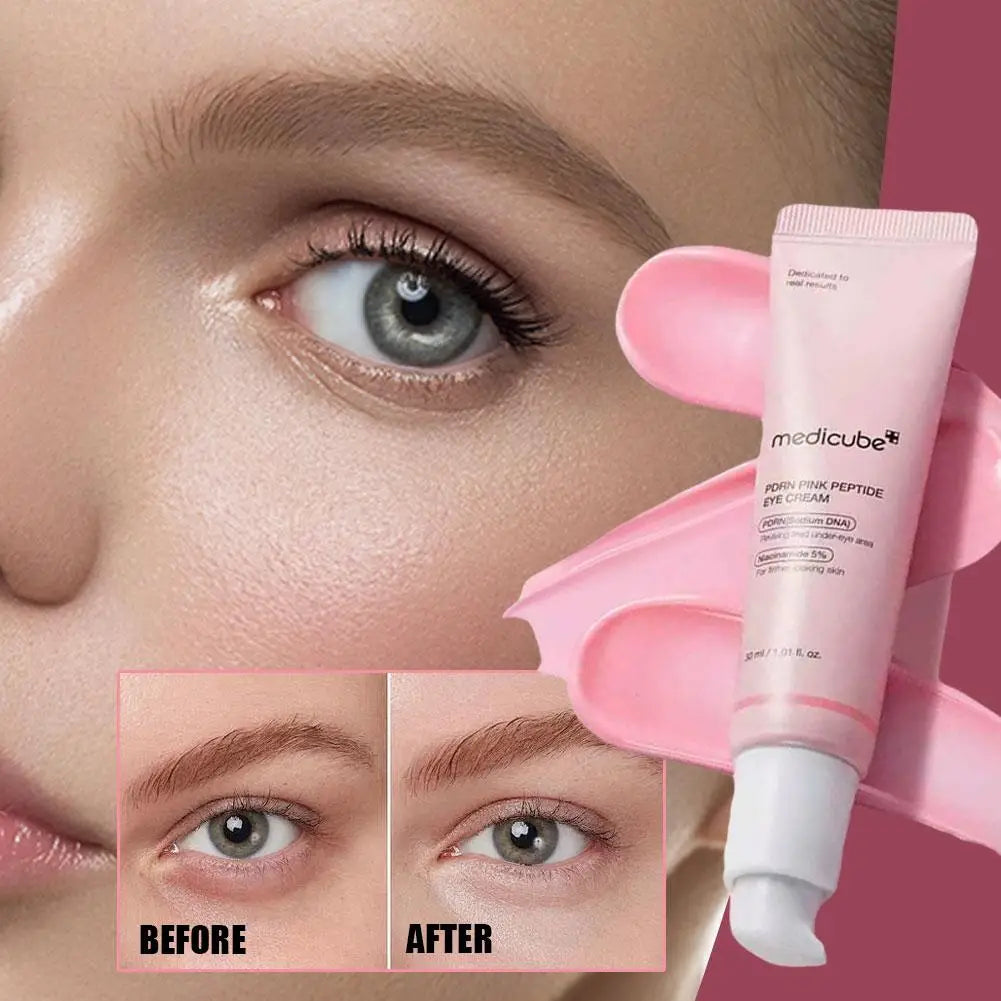 Pink Peptide Eye Cream - Anti-Aging & Firming Formula 30ml