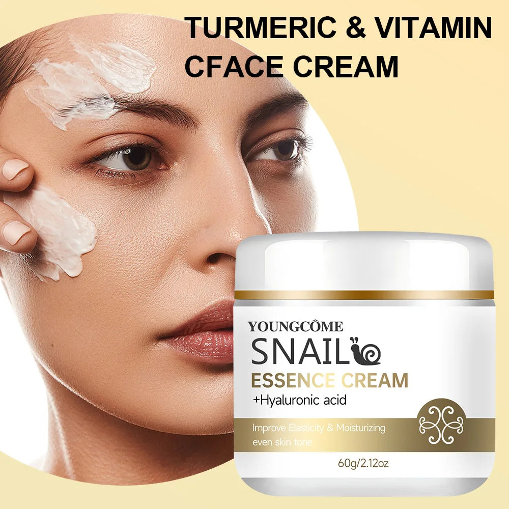 YOUNGCOME Snail Essence Cream with Hyaluronic Acid