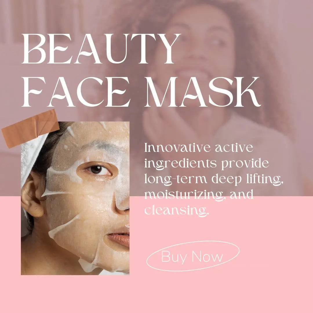 eelhoe Bio-Collagen Facial Mask - 5pcs Deep Moisturizing & Anti-Aging Hydrogel Masks