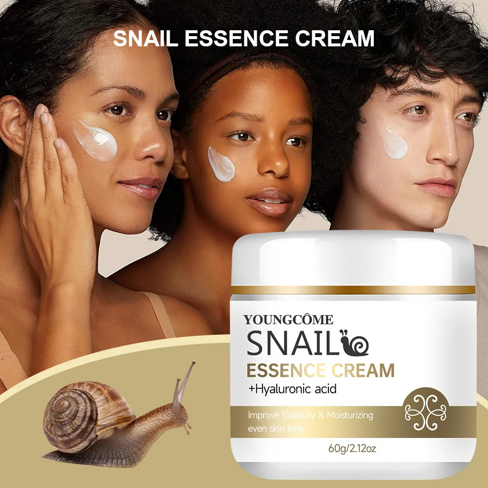 YOUNGCOME Snail Essence Cream with Hyaluronic Acid