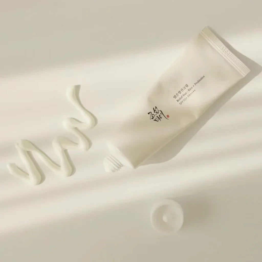 Efero Korean Rice Probiotics Sunscreen SPF 50+ - Hydrating & Oil Control