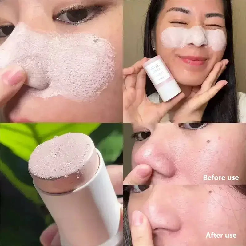 Pink Salt Cleansing Mud Stick - Deep Clean & Moisturize Skin