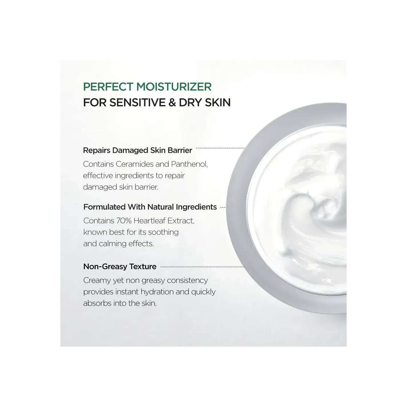 ANUA Heartleaf 70% Intense Calming Cream