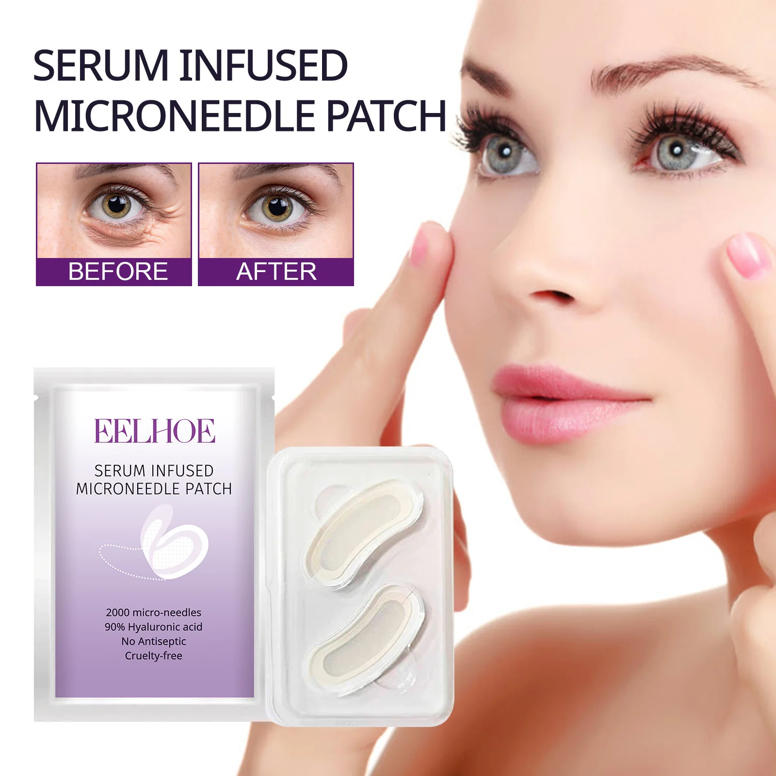 EELHOE -Serum Infused Microneedle Patch 1 Pair